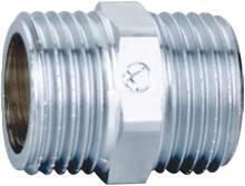 Brystnippel forkromet 3/4" x 3/4"